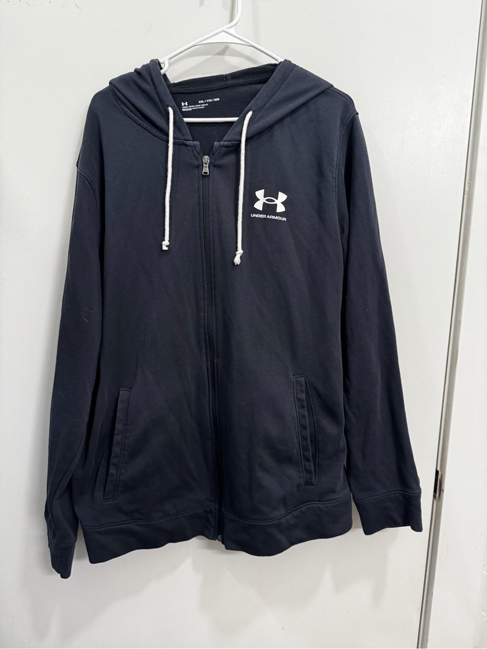 Under Armour Navy Blue Full-Zip Hoodie Jacket